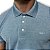 Camiseta Polo Azul Mescla - Imagem 3