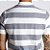Camiseta Polo Listrada Cinza - Imagem 6