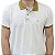 Camiseta Gola Polo Branca Xadrez - Imagem 5
