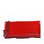 Clutch Couro Vermelha Rubi Com Alça Corrente I24 - Imagem 1