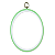 Bastidor em Silicone Oval - Escolha Cor e Tamanho - Imagem 2