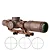 LUNETA T EAGLE EOS 1.2-6X24 IR TAN T-EAGLE SFP - Imagem 1