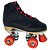 Patins Quad 4 Rodas, Infantil, Clássico, Preto Com Rodas Coloridas 28-35 - Patins.com.br - Imagem 5