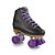 Patins Quad, Profissional Básico, 4 Rodas, Clássico Preto Com Rodas Coloridas 35-41 - Patins.com.br - Imagem 2