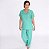 Pijama Cirúrgico Feminino Verde Claro - Imagem 1