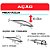 Isca artificial MS RAPTOR MINNOW 70 7cm 7,5gr meia-água - Imagem 7