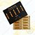 Phibrows Lâmina Dourada PhiBlade U304 com 50pcs - Imagem 2