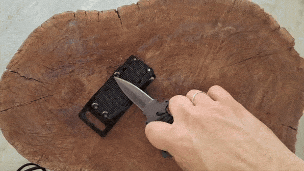 PUSH DAGGER DEF 3D TÁTICA- DEFESA PESSOAL E PORTE VELADO - Imagem 6