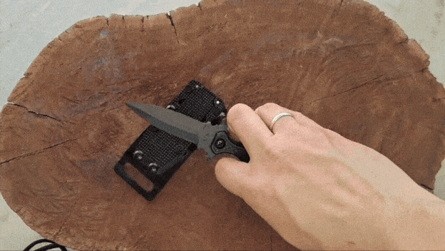 PUSH DAGGER DEF 3D TÁTICA- DEFESA PESSOAL E PORTE VELADO - Imagem 7