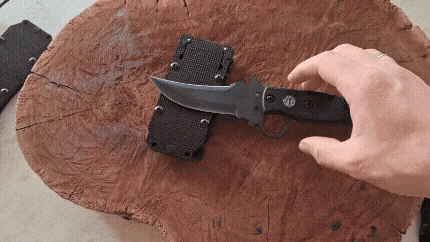 FACA TÁTICA DEF 4 KC- PORTE VELADO E DEFESA PESSOAL - Imagem 3