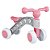 Bicicleta De Equilíbrio Infantil Quadriciclo Toyciclo Rosa - Imagem 3