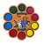 Brinquedo Educativo Pedagógico em Madeira Sequência de Cores - Imagem 1