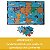 Quebra-Cabeça  Madeira Mapa Mundi  Brinquedo Educativo - Imagem 4