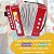 Acordeon Sanfona Instrumento Musical Infantil Confetti Janod - Imagem 2