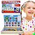 Brinquedo Educativo Caixa Lousa Magnetica Numeros 108 Peças - Imagem 1