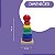 Brinquedo Montessoriano Mini Torre Encaixe Colorido 7 Peças - Imagem 5