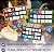 Jogo Infantil Pedagogico Super Bingo Letras e Palavras - Imagem 4