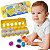 Brinquedo Infantil Montessori  Educativo Encaixe Ovos Frutas - Imagem 1