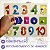 Quebra-Cabeça Infantil Encaixe Divertido Pinos Numeros Formas - Imagem 3
