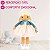 Minha Primeira Boneca Chloé Infantil Kaloo Pelúcia 25 cm - Imagem 4