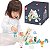 Triângulo Didático Brinquedo Encaixe Formas 7pcs Sensorial - Imagem 1