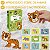 Livro Infantil Magnetico Mundo Animal 40 peças Brinquedo Janod - Imagem 3