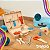 Maleta de Ferramenta Brinquedo Desenvolvimento Motor Madeira - Imagem 3