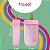 Garrafa de Agua Silicone Compacta Picole com Adesivos 300 ml - Imagem 6