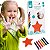 Kit Colorindo no Banho 7 Peças Brinquedo Educativo Divertido - Imagem 1