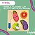 Brinquedo Educativo de Madeira Legumes para Cortar Infantil - Imagem 2