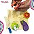 Brinquedo Educativo de Madeira Legumes para Cortar Infantil - Imagem 3