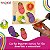 Brinquedo Educativo de Madeira Legumes para Cortar Infantil - Imagem 4