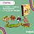Quebra-Cabeça Progressivo Animais Madeira 6 Níveis Educativo - Imagem 2