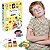 Livro Infantil Magnetico Aprender as Horas 83 pc Brinquedo - Imagem 1