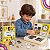 Livro Infantil Magnetico Aprender as Horas 83 pc Brinquedo - Imagem 3