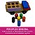 Caminhão Educativo Pedagógico com 6 pinos Coloridos em MDF - Imagem 3