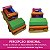 Caminhão Educativo Pedagógico com 6 Toras Coloridas em MDF - Imagem 3