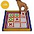 Jogo da Velha Tabuleiro em Madeira Brinquedo Educativo - Imagem 2