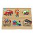 Quebra Cabeça Pinos Meios de Transporte Brinquedo Educativo - Imagem 1