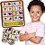 Dominó de Animais em MDF Brinquedo Educativo Pedagógico - Imagem 1