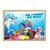 Quebra-Cabeça Gigante Fundo do Mar Brinquedo Educativo MDF - Imagem 1