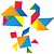 Tangram Quebra-Cabeça Educativo e Pedagógico - 65 peças - Imagem 2