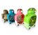 Garrafinha Urso Infantil C/ Canudo 1000ML Varias Cores - Imagem 1