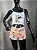 Pijama Baby Doll - Adulto Feminino Blusa E Shorts - Imagem 2