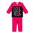 Conjunto Manga longa e calça meia estação Infantil - Feminino 6021 - Imagem 6