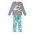 Conjunto Pijama Manga Longa e calça do 4 ao 8 (3925) - Imagem 4
