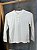 Camiseta Manga Longa C/ Botão Off White - TN - Imagem 1