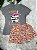 Conjunto Analê Meninas Camiseta e Shorts Rotativo - Imagem 1