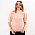 Blusa Manga 3/4 Com Pregas E Gola Redonda - Imagem 5
