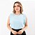 Blusa Cropped Com Detalhe Pregas Feminina - Imagem 2